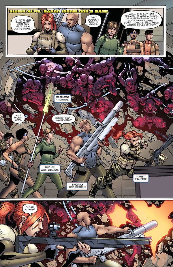 First Strike Issue 2 Three Page ITunes Comic Preview  (2 of 4)
